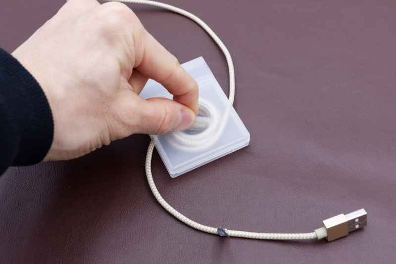 フタを閉めてぐるぐる回す