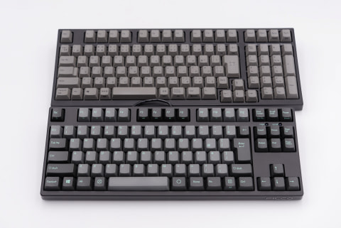キーボード delta50　シルバー スピードシルバー軸とデザインに惹かれてニューキーボードに