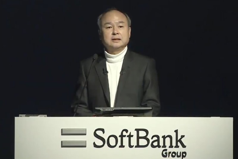 代表取締役会長兼社長執行役員の孫 正義氏