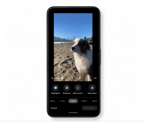 新しいビデオ編集のイメージ