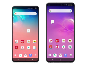 「Galaxy S10 SC-03L」「Galaxy S10＋ SC-04L」