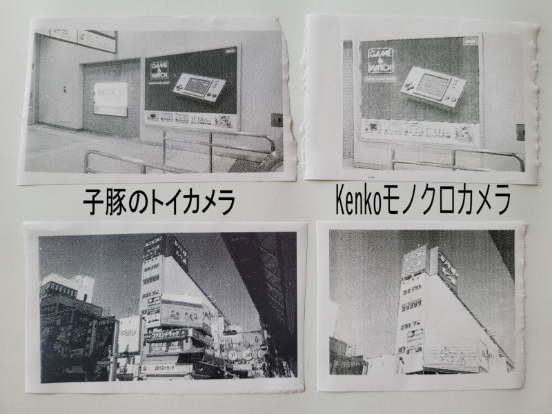 屋外の撮影では圧倒的に”子豚のトイカメラ”に軍配が上がる