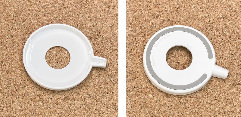 リベンジとして購入したRingkeブランドの保護カバー。中央にMagSafe押し出し用の穴があり、裏面には滑り止めシリコーンが貼ってある。Amazonで999円で売られている。