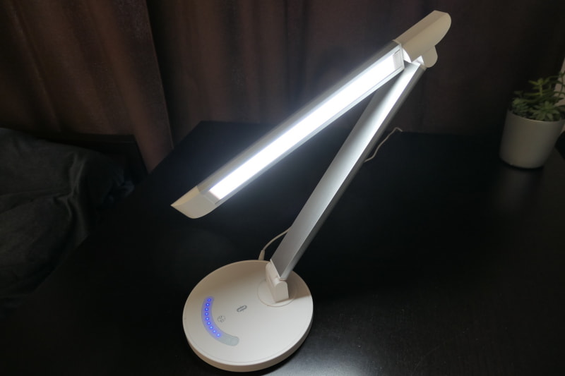 このようにライトの向きを変えることも可能