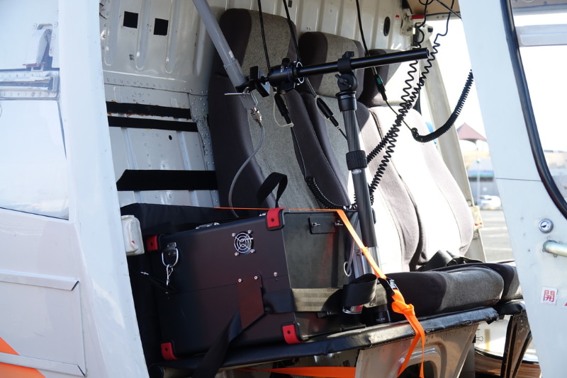 搭載される可搬型基地局