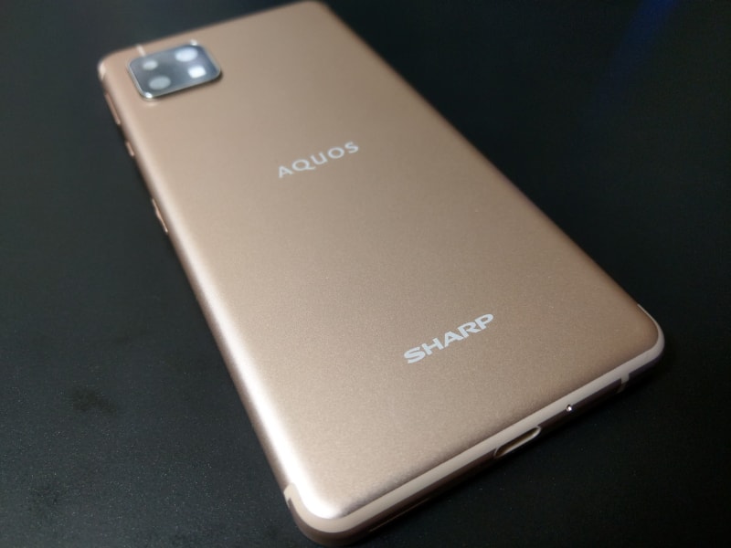 アルミボディがきれい