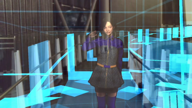 このようにあるポイントに現れて話しかけてきてくれる