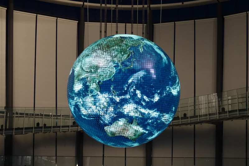 肉眼で見るGeo-Cosmos