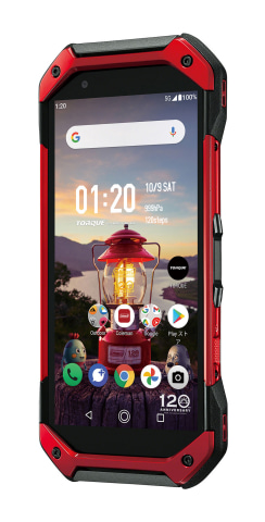 au、京セラ製5Gスマホ「TORQUE 5G」26日発売――強靭性がさらに進化し5G