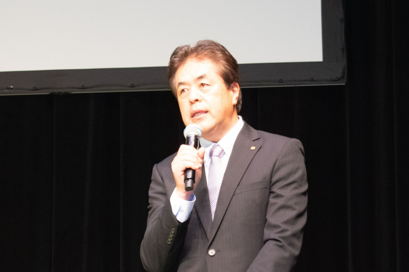 京セラ 取締役執行役員常務 通信機器事業本部長の厳島 圭司氏