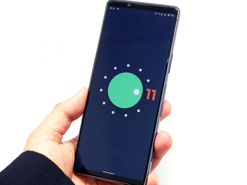 Android 11になったSIMフリー版のXperia 1 II