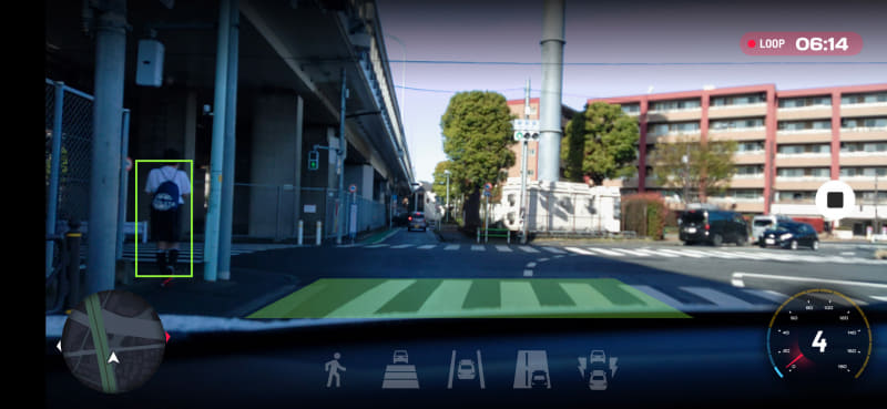 AIによる画像認識で安全運転を支援するドライブレコーダー「AiRCAM」