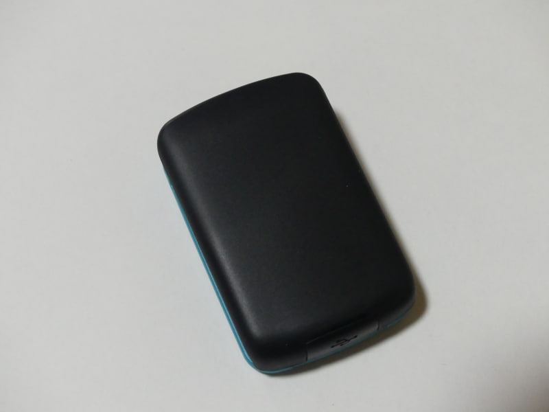 カバーを付けていない状態の背面。何もありません。こちら側を腰に付けます。