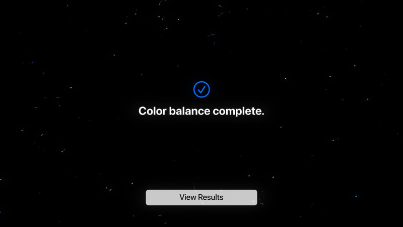 数分でカラーバランス調整が完了する