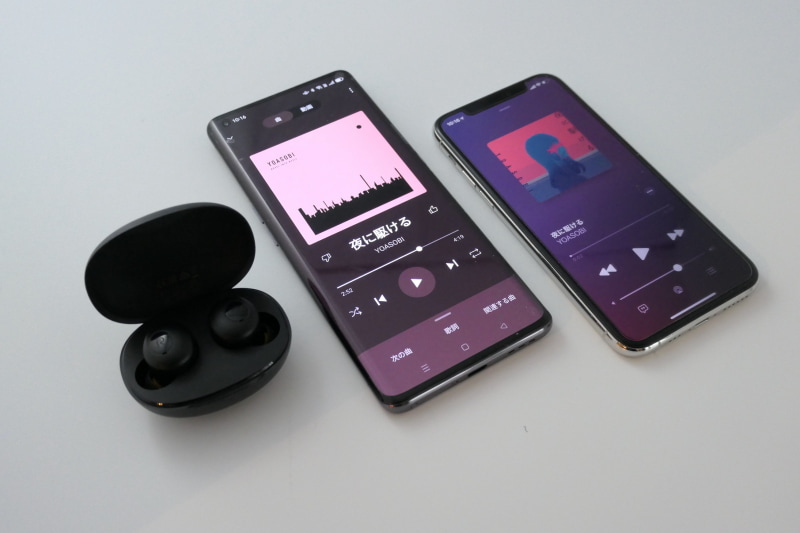OPPO Find X2 Proでは「YouTube Music」、iPhone 11 Proでは「Apple Music」で音質をチェック。どちらも「Netflix」の音声も聴いてみた