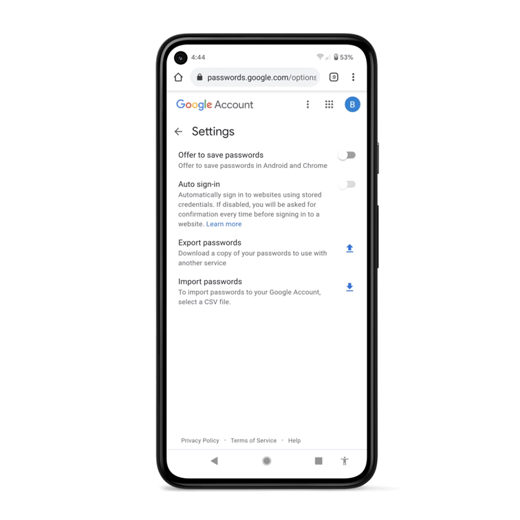パスワードインポート機能に対応