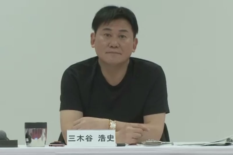 三木谷浩史代表取締役会長兼社長
