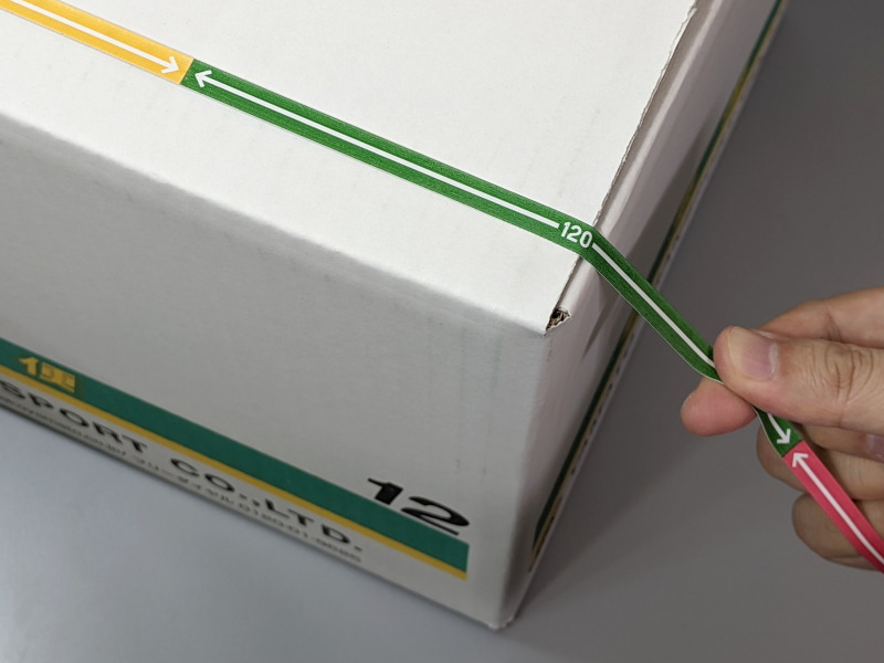 これならば幅＋奥行き＋高さの合計値から、送料をすばやく把握できる