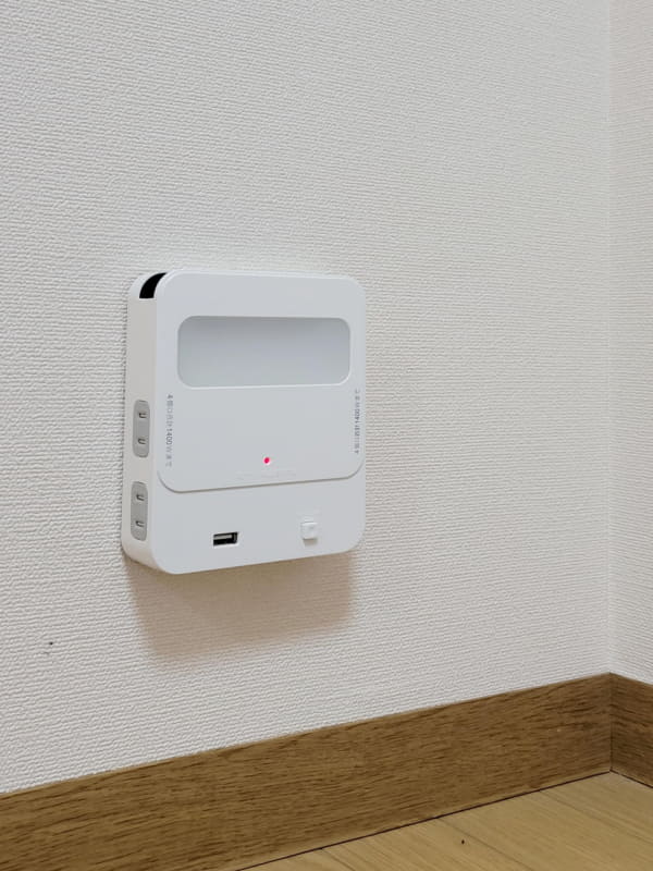 見た目は極めてスッキリとした感じだ