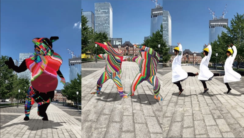 ARアートのイメージ