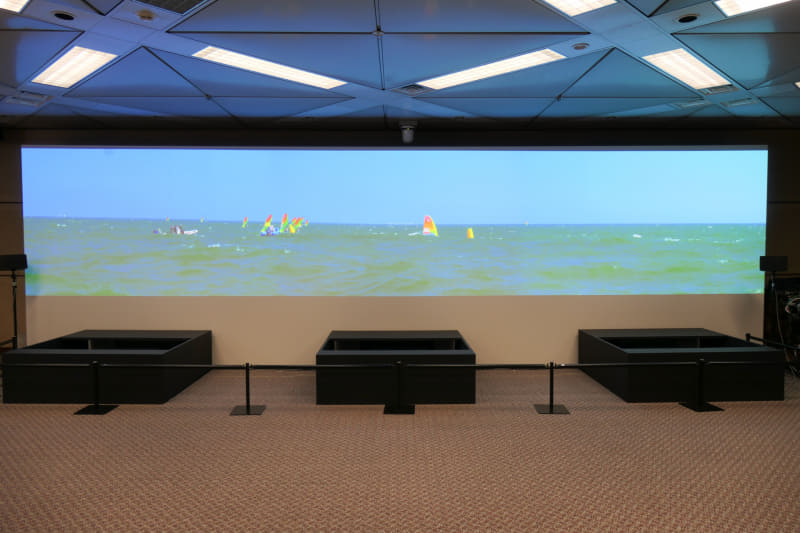 ディスプレイへの投影イメージ①