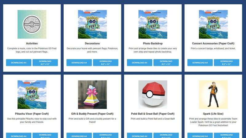 Pokémon GO Fest 2021ページより