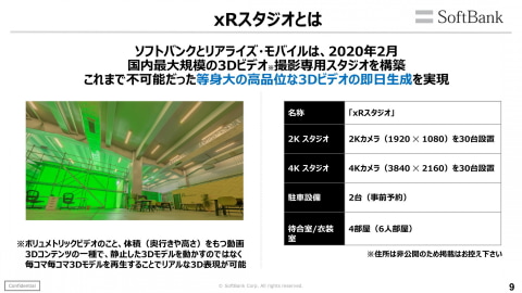 ソフトバンクの Xrスタジオ は3dビデオをより手軽に 高品質なarを作成できる ケータイ Watch
