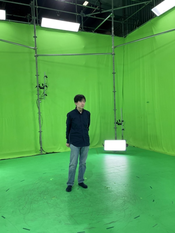 おおむねこの点線枠内で撮影することになる