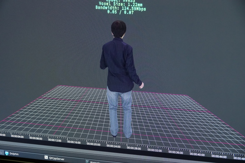 珍妙なポーズも服のシワもよく捉えられている