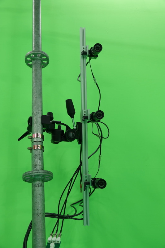 設置されるカメラ