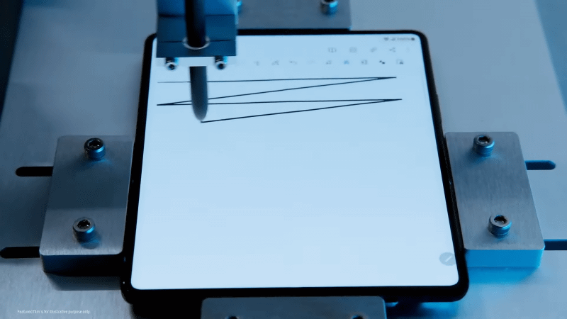 折り目上でも検知できるように