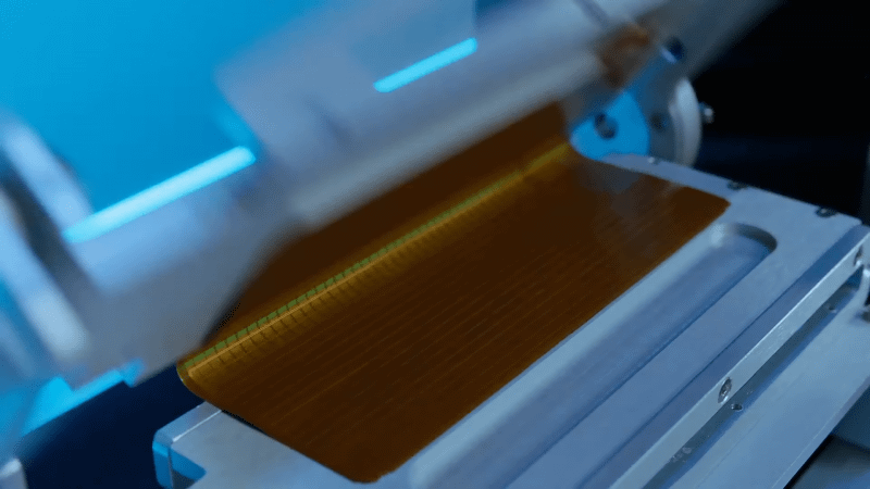 デジタイザーの折り曲げテスト