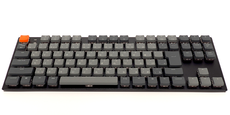 ワイヤレスでも有線でも使えるメカニカルキーボード「Keychlon K1」
