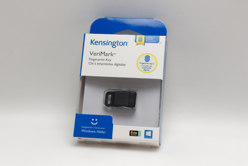 ケンジントン「VeriMark 指紋認証キー」