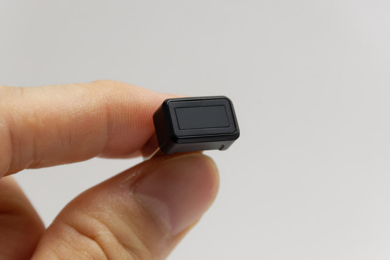 指紋センサー部