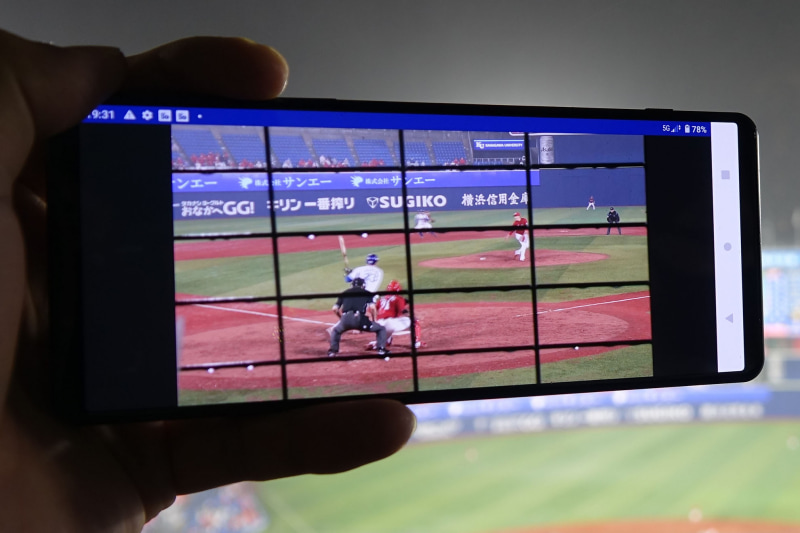 バックネット裏