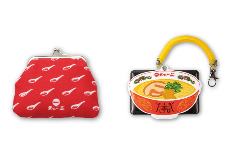 左：「こってりがま口」、右：「こってりパスケース」