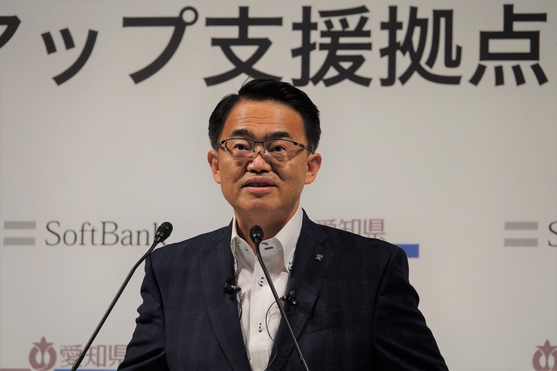 愛知県知事の大村 秀章氏