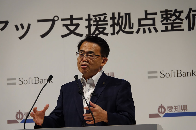 愛知県知事の大村 秀章氏