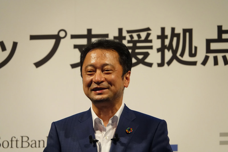 ソフトバンク代表取締役社長の宮川 潤一氏