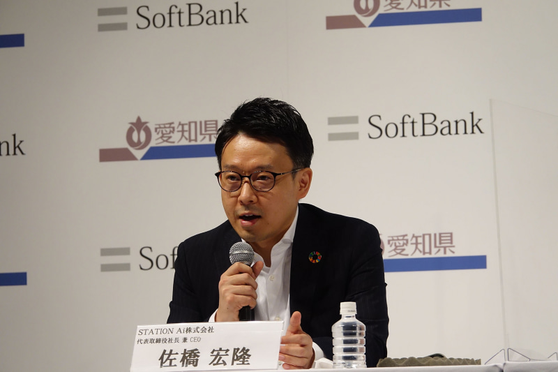 STATION Ai代表取締役社長の佐橋 宏隆氏