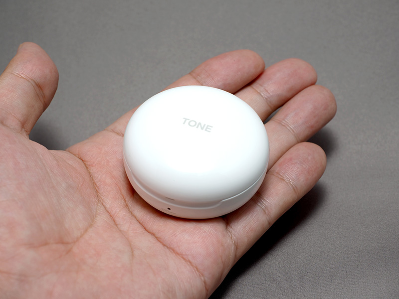 ケースは手のひらにすっぽり収まる