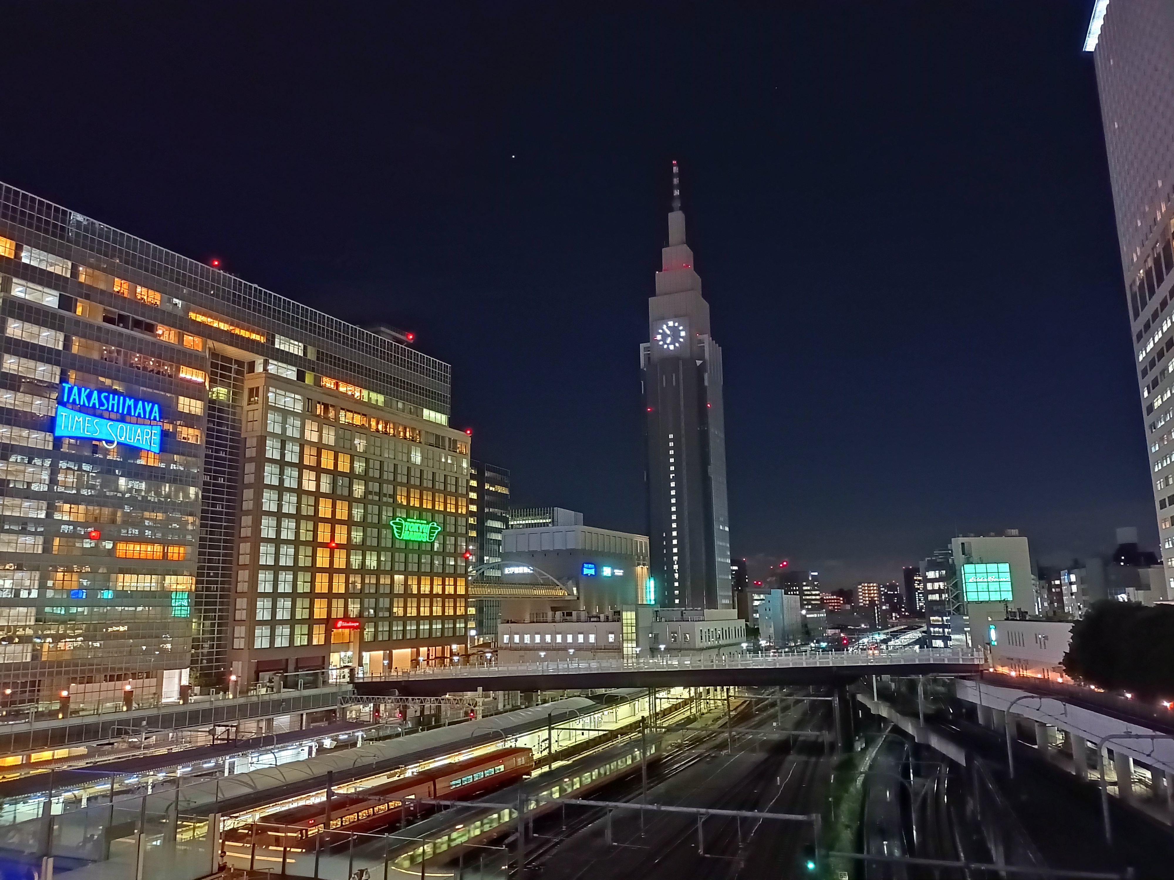 ナイトビジョンモードで撮影