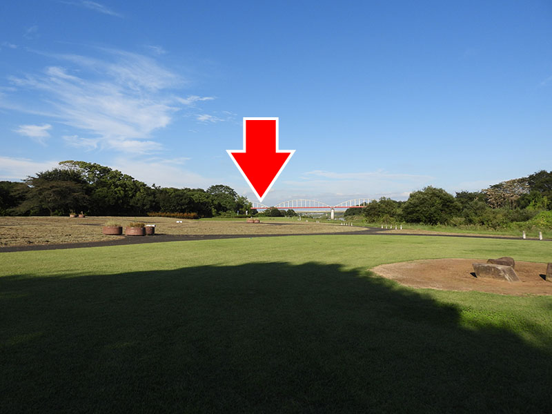 これは広角端24mm相当。遠くに見える水道橋の一部をズームアップしてみる。