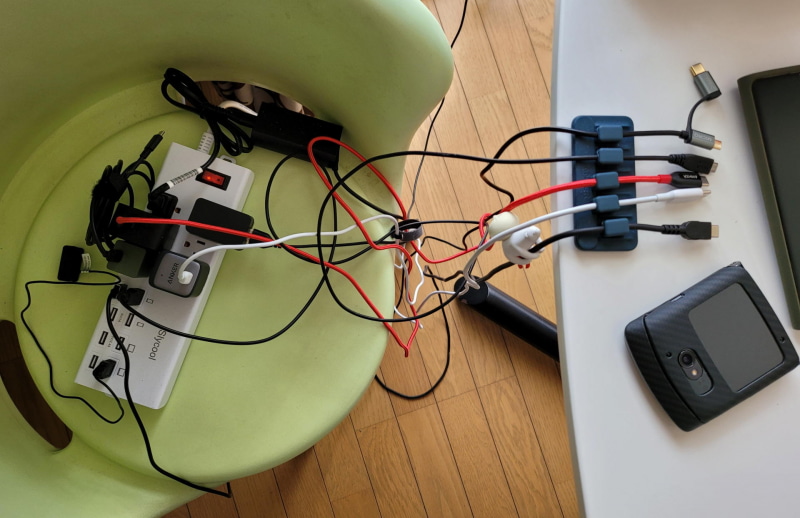 大元の充電パワーハウスが、もう少し整理整頓出来る役立つガジェットも欲しい