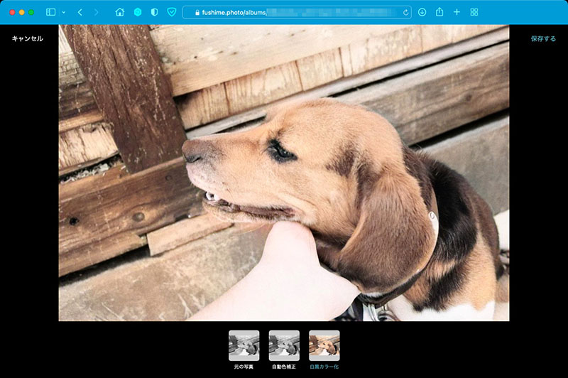 自動着色結果。これもなかなかイイ!!!　AIによる処理?