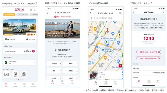 ドコモ・バイクシェアの利用方法