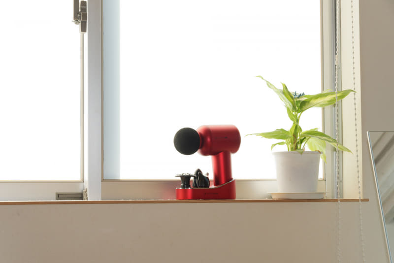 付属スタンドでスペースを取らずに保管しておける