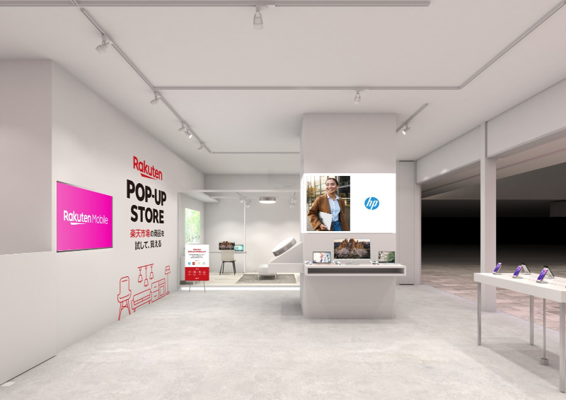 店舗内・ポップアップストアのイメージ