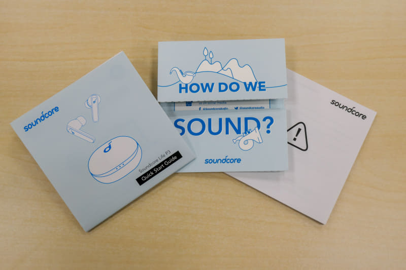 おしゃれなマニュアル類にテンションが上がってしまった